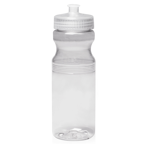 24 oz. Poly-Clear Bike Water Bottle - 24 oz. Poly-Clear Bike Water Bottle - Image 1 of 1