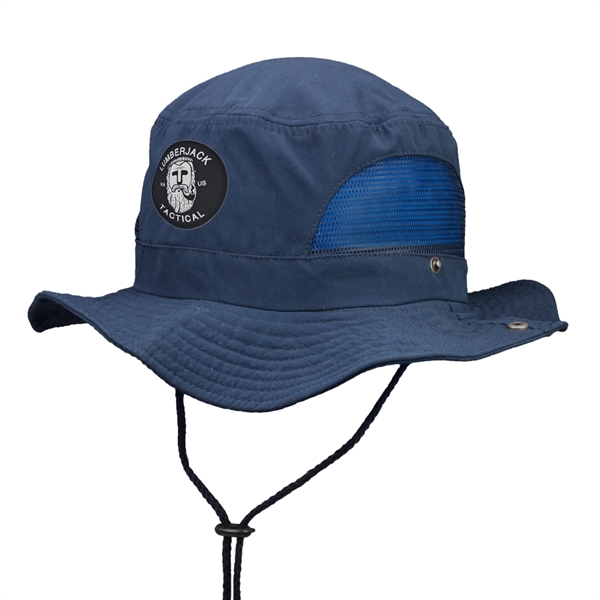 Bucket Hat with Mesh Sides - Bucket Hat with Mesh Sides - Image 1 of 5