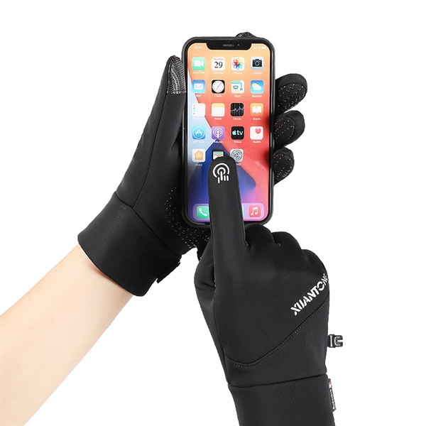 Winter Thermal Touch Screen Glove Water Resistant Windproof - Winter Thermal Touch Screen Glove Water Resistant Windproof - Image 2 of 6