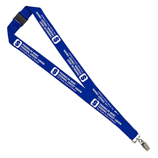 1" Silkscreen Lanyard with Breakaway Release - Domestic - 1" Silkscreen Lanyard with Breakaway Release - Domestic - Image 9 of 9
