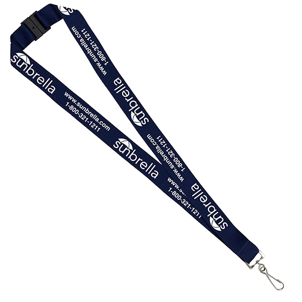 1" Silkscreen Lanyard with Breakaway Release - Domestic - 1" Silkscreen Lanyard with Breakaway Release - Domestic - Image 5 of 9