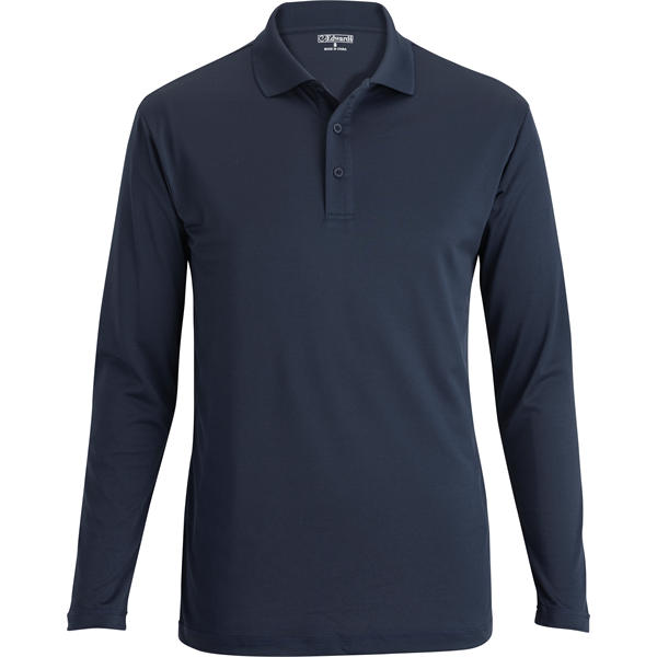 Unisex Mini Pique Snag Proof Polo - Long Sleeve - Unisex Mini Pique Snag Proof Polo - Long Sleeve - Image 5 of 8