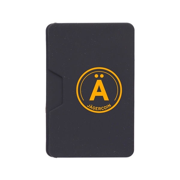 Horizontal Silicone Cell Phone Wallet - Horizontal Silicone Cell Phone Wallet - Image 0 of 5