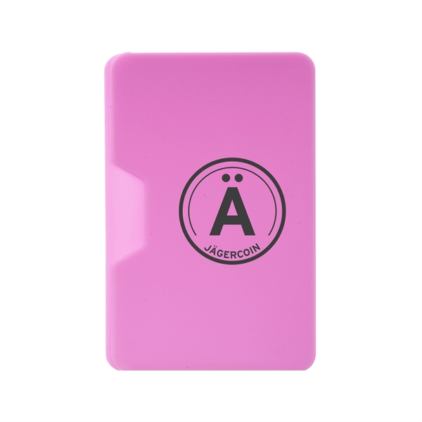 Horizontal Silicone Cell Phone Wallet - Horizontal Silicone Cell Phone Wallet - Image 3 of 5