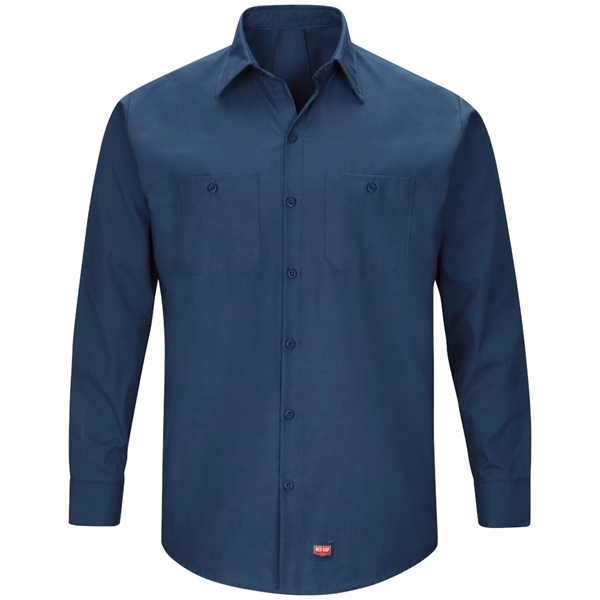 Red Kap Shirts - Men's Long Sleeve Mimix Work Shirt - Red Kap Shirts - Men's Long Sleeve Mimix Work Shirt - Image 5 of 5