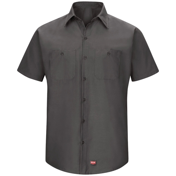 Red Kap Shirts - Men's Short-Sleeve MIMIX™ Work Shirt - Red Kap Shirts - Men's Short-Sleeve MIMIX™ Work Shirt - Image 2 of 5