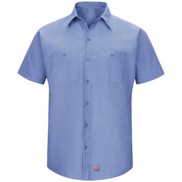 Red Kap Shirts - Men's Short-Sleeve MIMIX™ Work Shirt - Red Kap Shirts - Men's Short-Sleeve MIMIX™ Work Shirt - Image 4 of 5