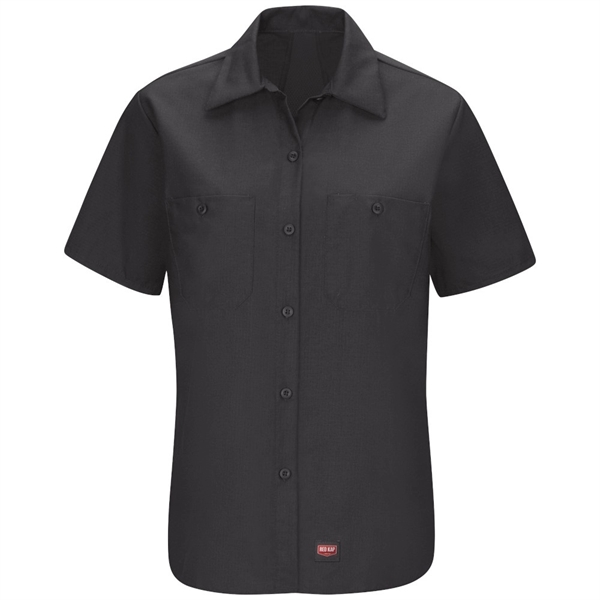 Red Kap Shirts - Women's Short Sleeve Mimix Work Shirt - Red Kap Shirts - Women's Short Sleeve Mimix Work Shirt - Image 0 of 5