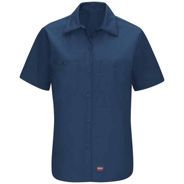 Red Kap Shirts - Women's Short Sleeve Mimix Work Shirt - Red Kap Shirts - Women's Short Sleeve Mimix Work Shirt - Image 5 of 5