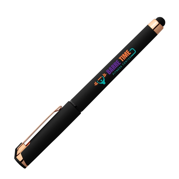 Islander Softy Rose Gold Gel Pen w/ Stylus