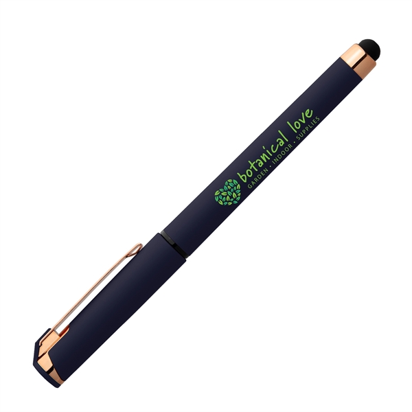 Islander Softy Rose Gold Gel Pen w/ Stylus