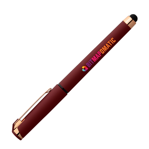 Islander Softy Rose Gold Gel Pen w/ Stylus