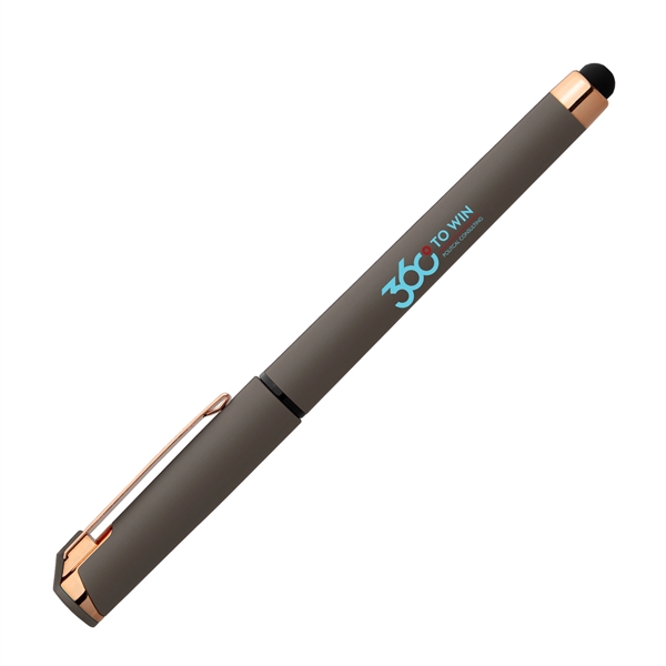 Islander Softy Rose Gold Gel Pen w/ Stylus