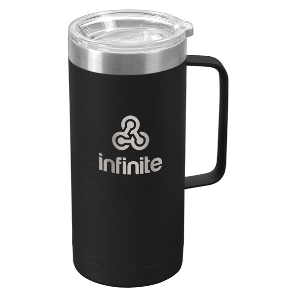 Glamping Tall - 17 oz. Double-Wall Stainless Mug - Laser - Glamping Tall - 17 oz. Double-Wall Stainless Mug - Laser - Image 2 of 3