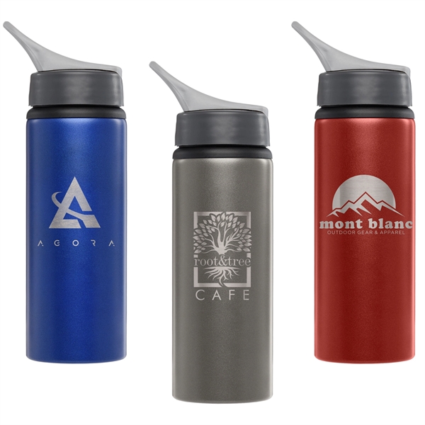 Maui - 24 oz. Aluminum Water Bottle - Laser - Maui - 24 oz. Aluminum Water Bottle - Laser - Image 0 of 3