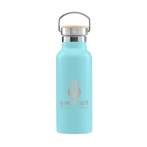 Oahu - 17 oz. Double-Wall Stainless Canteen Bottle - Laser - Oahu - 17 oz. Double-Wall Stainless Canteen Bottle - Laser - Image 2 of 3