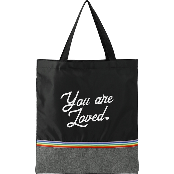 Rainbow RPET Convention Tote - Rainbow RPET Convention Tote - Image 5 of 5