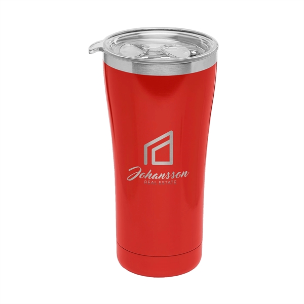 Yukon - 22 oz. Double-Wall Stainless Travel Mug - Laser - Yukon - 22 oz. Double-Wall Stainless Travel Mug - Laser - Image 5 of 6