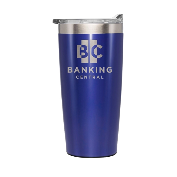 Kona - 16 oz. Double-Wall Stainless Tumbler - Laser - Kona - 16 oz. Double-Wall Stainless Tumbler - Laser - Image 3 of 5