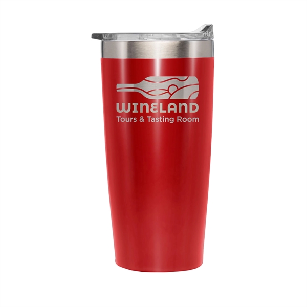 Kona - 16 oz. Double-Wall Stainless Tumbler - Laser - Kona - 16 oz. Double-Wall Stainless Tumbler - Laser - Image 1 of 5