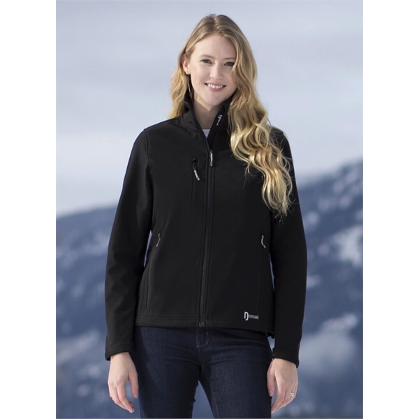 DRYFRAME® Ladies' Strata Tech Soft Shell Jacket - DRYFRAME® Ladies' Strata Tech Soft Shell Jacket - Image 2 of 3