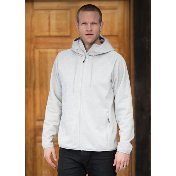 DRYFRAME® Adult Dry Tech Fleece Full Zip Hooded Jacket - DRYFRAME® Adult Dry Tech Fleece Full Zip Hooded Jacket - Image 3 of 4