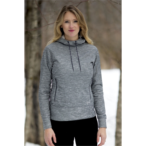DRYFRAME® DRY TECH FLEECE LADIES' PULLOVER HOOD - DRYFRAME® DRY TECH FLEECE LADIES' PULLOVER HOOD - Image 3 of 4