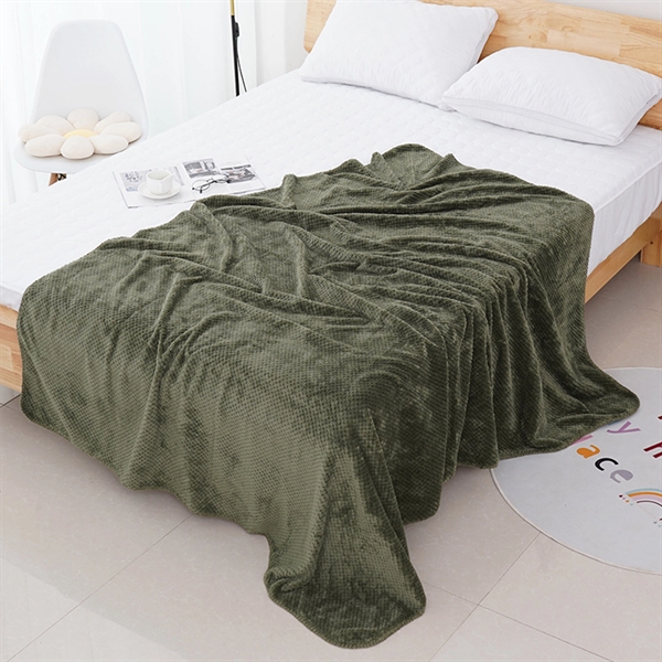 Blanket for Sofa Couch Soft Flannel Fleece - Blanket for Sofa Couch Soft Flannel Fleece - Image 3 of 6