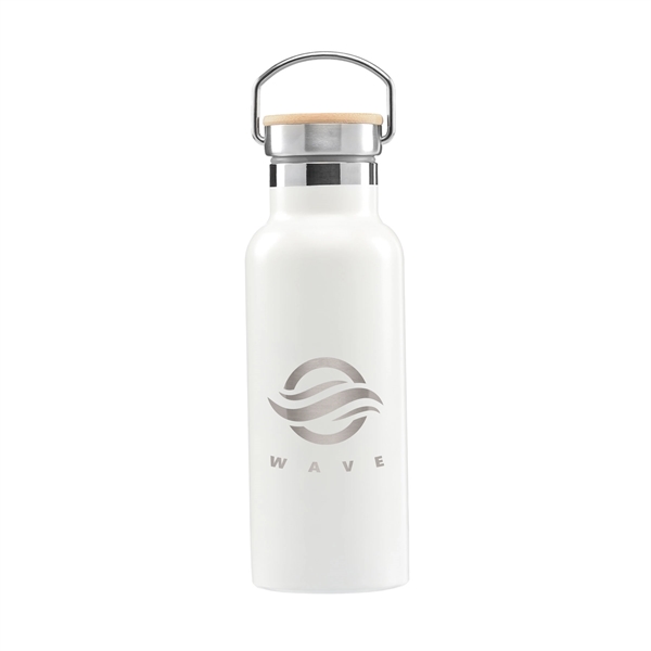 Oahu 17oz. Double Wall Stainless Canteen Bottle - Silkscreen