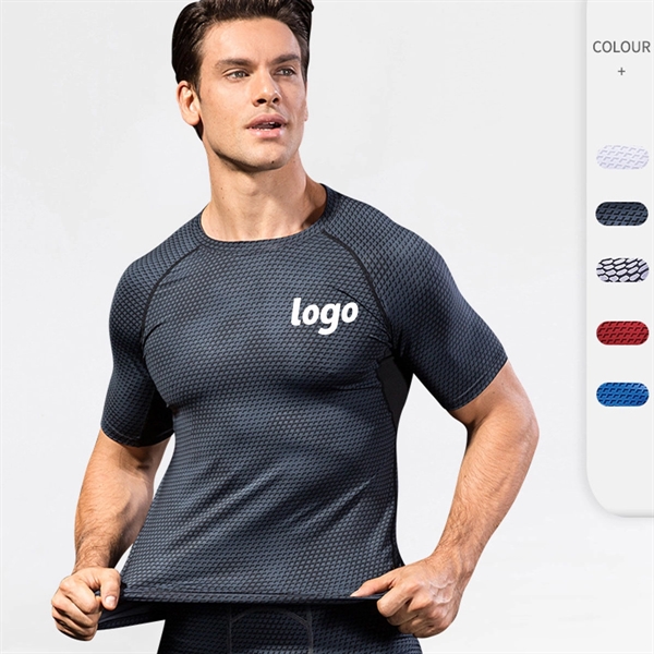 Dry Fit Mesh Running Shirts - Dry Fit Mesh Running Shirts - Image 0 of 5