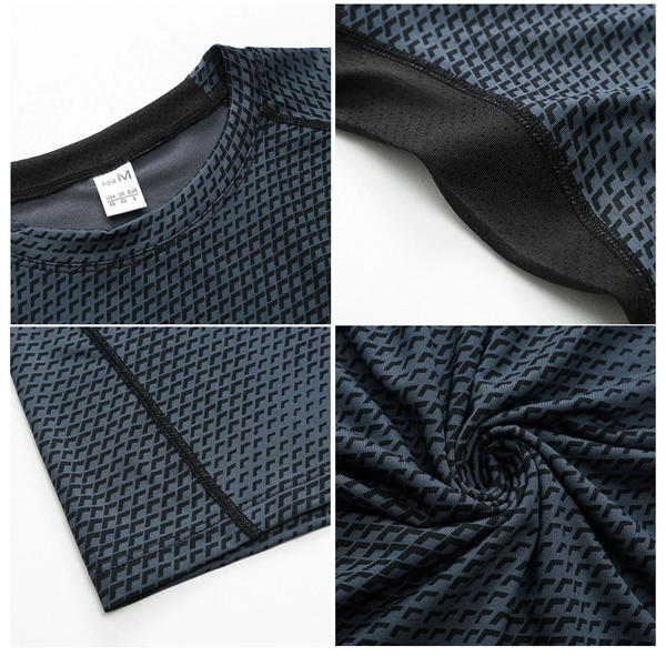 Dry Fit Mesh Running Shirts - Dry Fit Mesh Running Shirts - Image 1 of 5