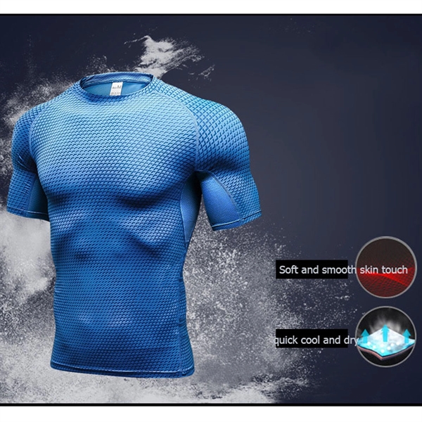 Dry Fit Mesh Running Shirts - Dry Fit Mesh Running Shirts - Image 2 of 5