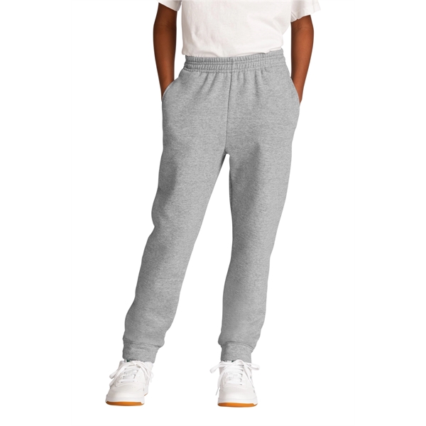 Port & Co Youth Core Fleece Jogger. - Port & Co Youth Core Fleece Jogger. - Image 0 of 15