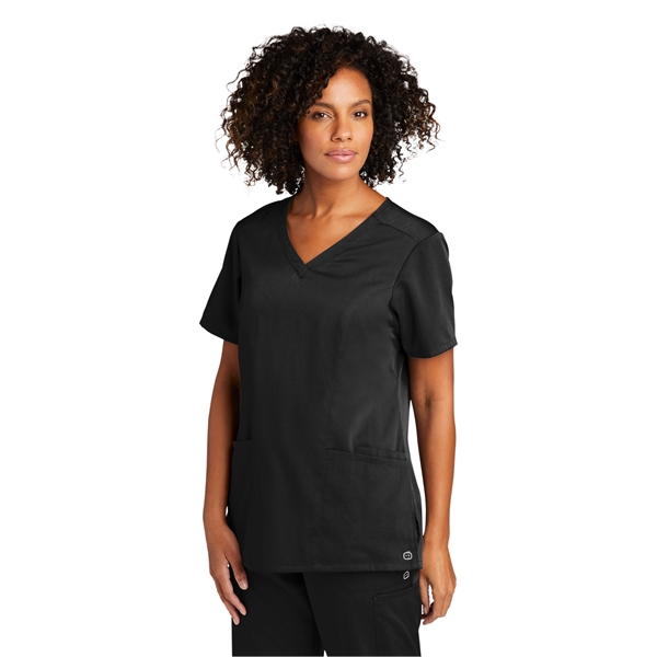 Wink Women's Premiere Flex V-Neck Top - Wink Women's Premiere Flex V-Neck Top - Image 4 of 32