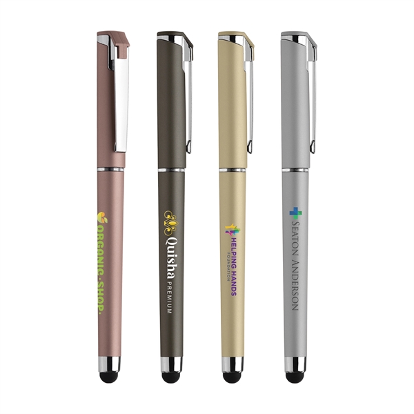 Islander Softy Metallic Gel Pen w/ Stylus - - ColorJet - Islander Softy Metallic Gel Pen w/ Stylus - - ColorJet - Image 0 of 4