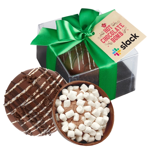 Hot Chocolate Bomb with Hang Tag - Grand Cookies & Cream