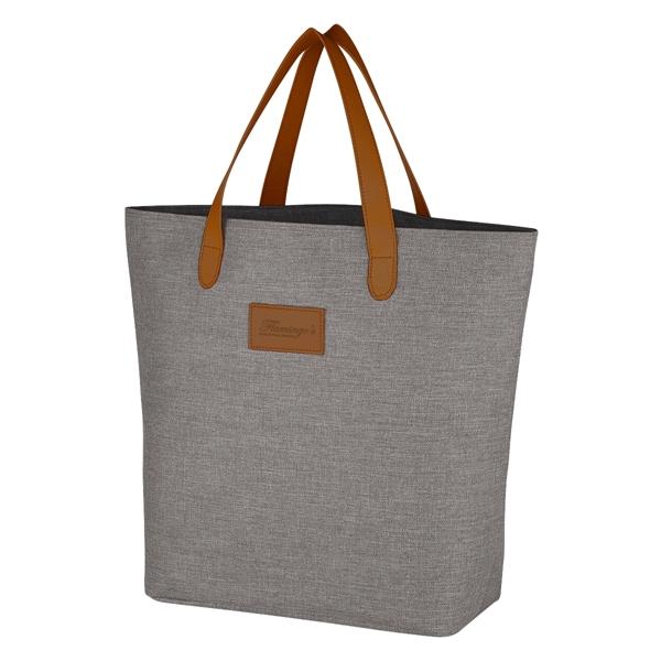 Heathered Tote Bag - Heathered Tote Bag - Image 6 of 12