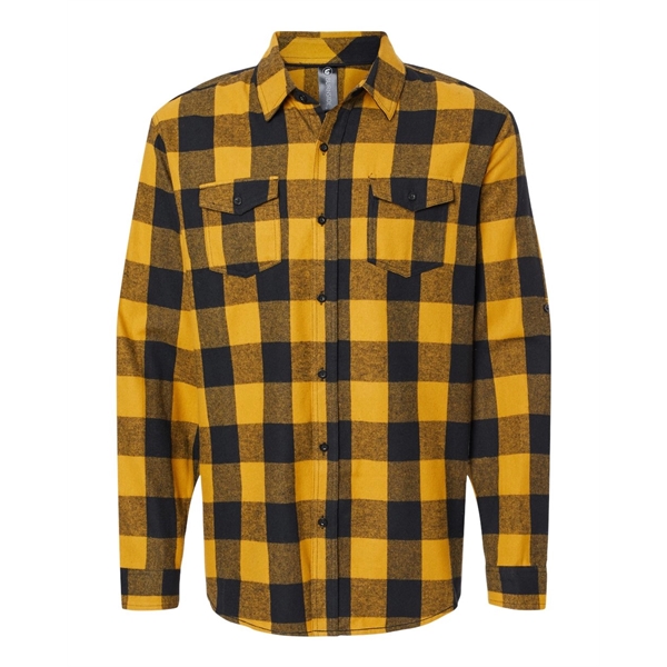 Burnside Yarn-Dyed Flannel Shirt - Burnside Yarn-Dyed Flannel Shirt - Image 48 of 61