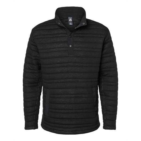 J. America Men's Horizon Half-Snap Pullover - J. America Men's Horizon Half-Snap Pullover - Image 1 of 4