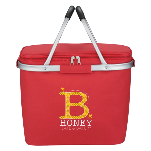 Picnic Fun Collapsible Kooler Basket - Picnic Fun Collapsible Kooler Basket - Image 5 of 9