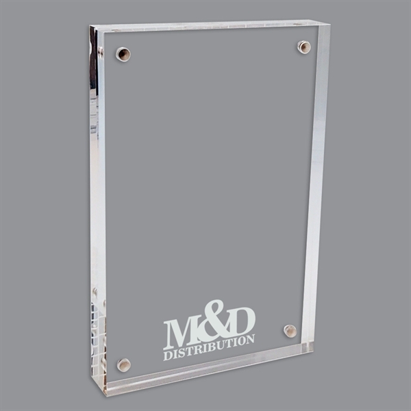 Stock Laser Etched Acrylic Block Frames - Stock Laser Etched Acrylic Block Frames - Image 2 of 3