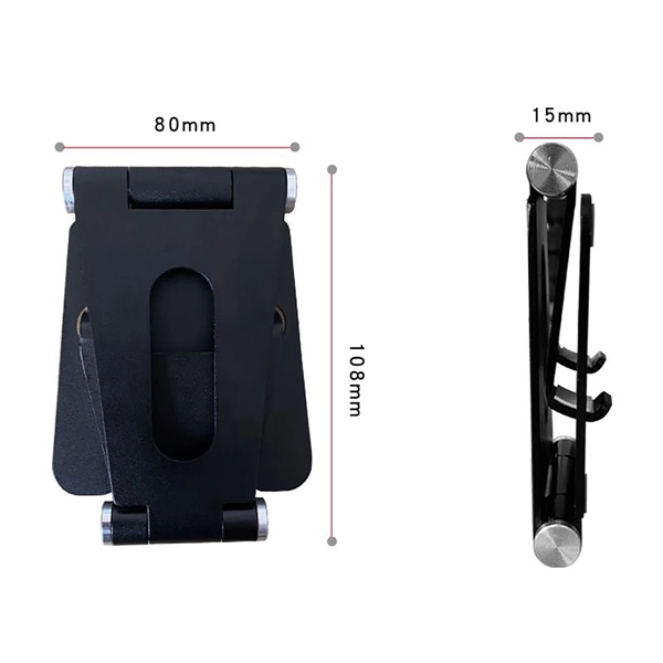 Cell Phone Stand Fully Foldable Adjustable Holder - Cell Phone Stand Fully Foldable Adjustable Holder - Image 3 of 7