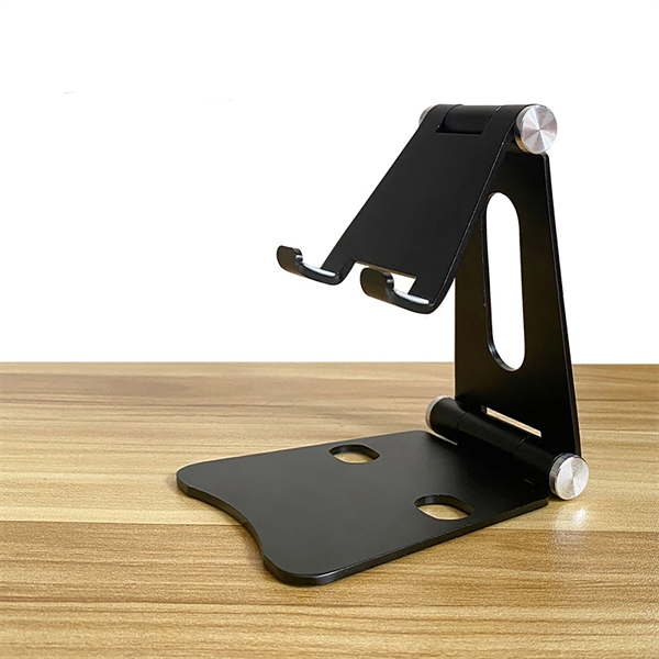 Cell Phone Stand Fully Foldable Adjustable Holder - Cell Phone Stand Fully Foldable Adjustable Holder - Image 4 of 7