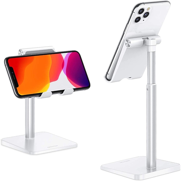 Cell Phone Stand Adjustable Angle Height Desk Dock Holder - Cell Phone Stand Adjustable Angle Height Desk Dock Holder - Image 0 of 5