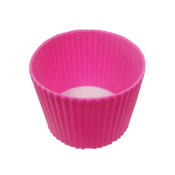 Heat-resistant Silicone Coffee Cup Sleeve - Heat-resistant Silicone Coffee Cup Sleeve - Image 2 of 2