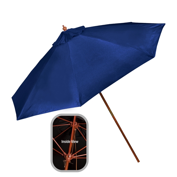 In Stock 9 FT Market Umbrella - In Stock 9 FT Market Umbrella - Image 3 of 6