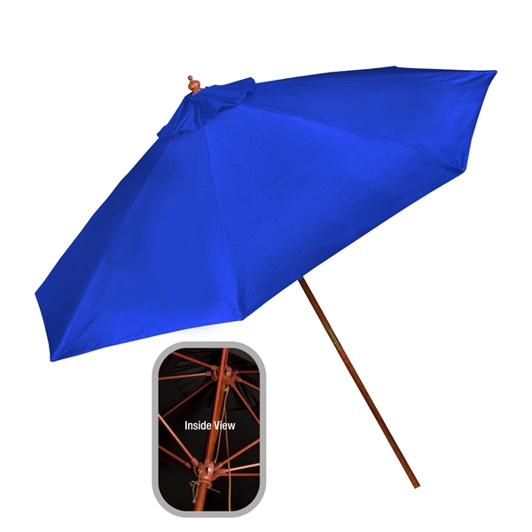 In Stock 9 FT Market Umbrella - In Stock 9 FT Market Umbrella - Image 5 of 6