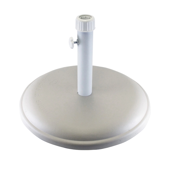 18" Round Fiberstone Weighted Umbrella Stand