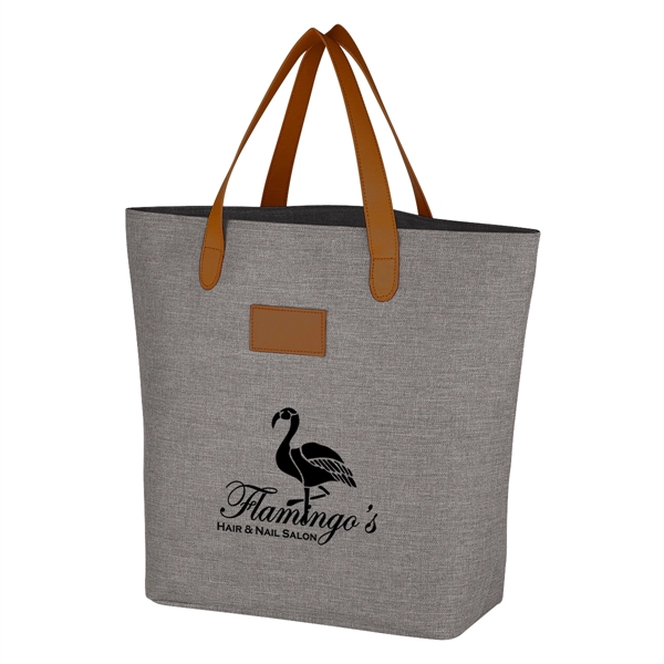 Heathered Tote Bag - Heathered Tote Bag - Image 11 of 12