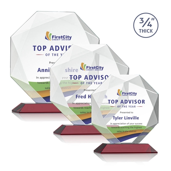Bradford VividPrint™ Award - Red